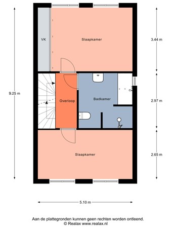 Floorplan - Bloemkamp 15, 3751 JK Bunschoten-Spakenburg